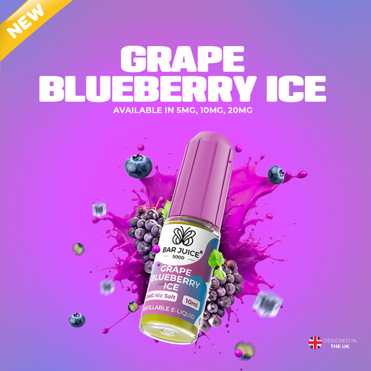 Grape Blueberry Ice by Bar Juice 5000