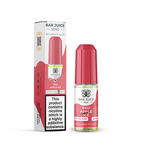 Red Apple Ice 10ml by Bar Juice 5000