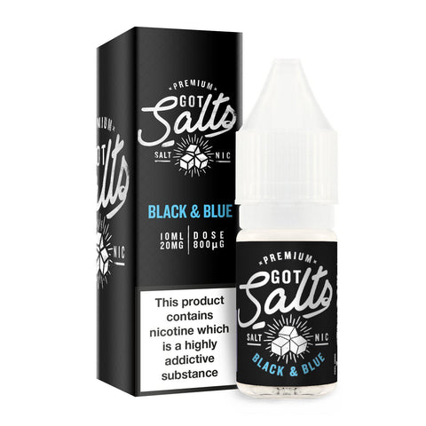 Black & Blue 10ml Nicotine Salt by Got Salts-E-liquid-Vapour Generation