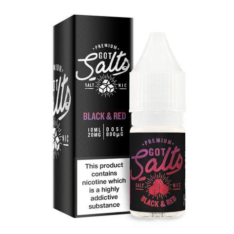 Black & Red 10ml Nicotine Salt by Got Salts-E-liquid-Vapour Generation