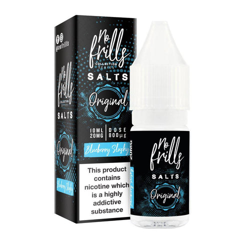 Blueberry Slushy 10ml Nicotine Salt by No Frills-E-liquid-Vapour Generation
