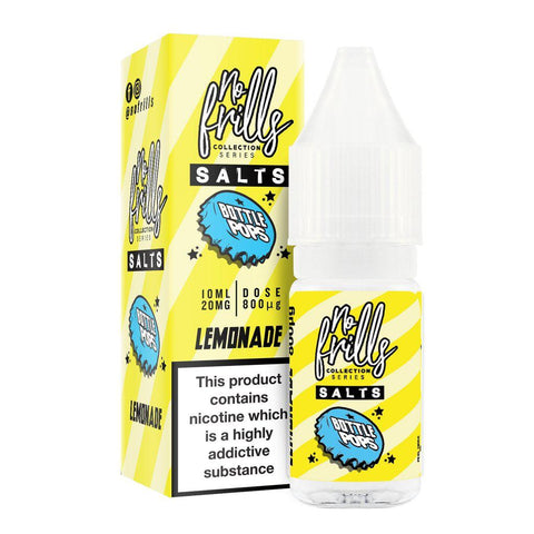 Bottle Pops: Lemonade 10ml Nicotine Salt by No Frills-E-liquid-Vapour Generation