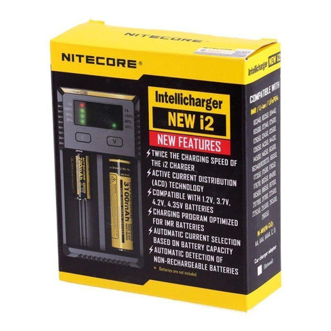 Nitecore New i2 Intellicharger-Accessories-Vapour Generation