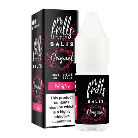 Red Affair 10ml Nicotine Salt by No Frills-E-liquid-Vapour Generation